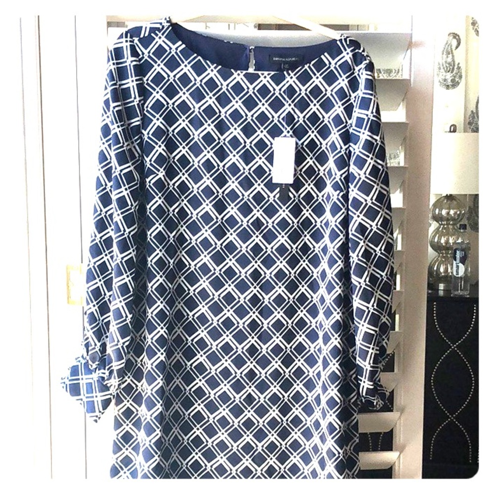 Never worn Banana Republic dress Navy blue design